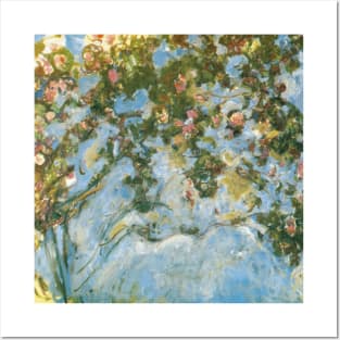 Les Roses by Claude Monet Posters and Art